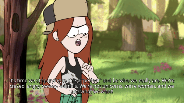 Gravity Falls GIF and a Graf: Hear Mabel Roar | WIRED
