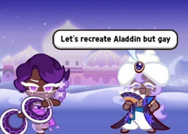 Aladdin but gay